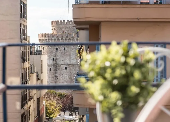 公寓 Mainavenue White Tower 塞萨洛尼基